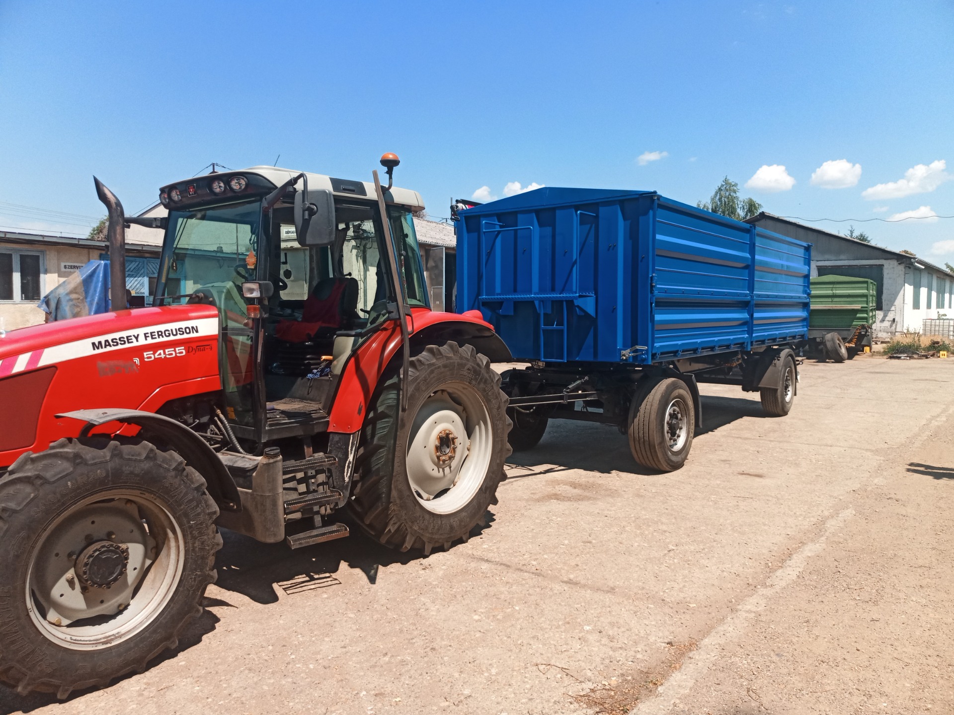 7.2m mezőgazdasági pótkocsi